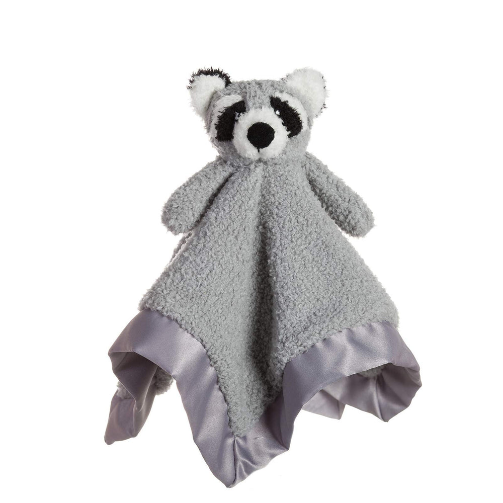 Apricot Lamb raccoon lovey 14-inch security blanket eases infant bedtime.