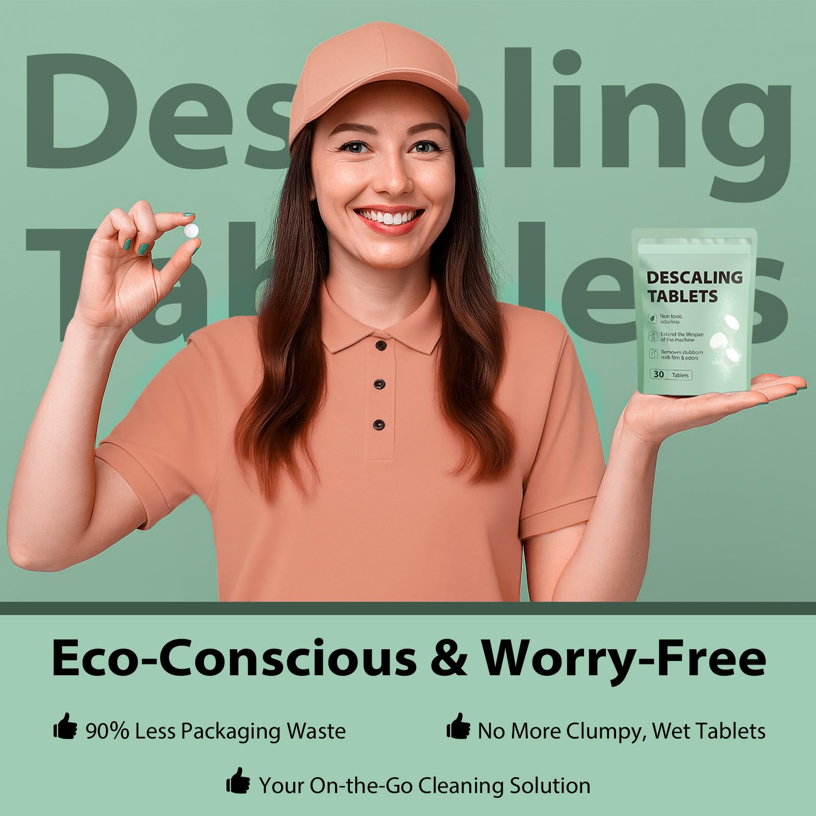 Apsumor travel-friendly compact pouch emphasizes eco-conscious packaging.
