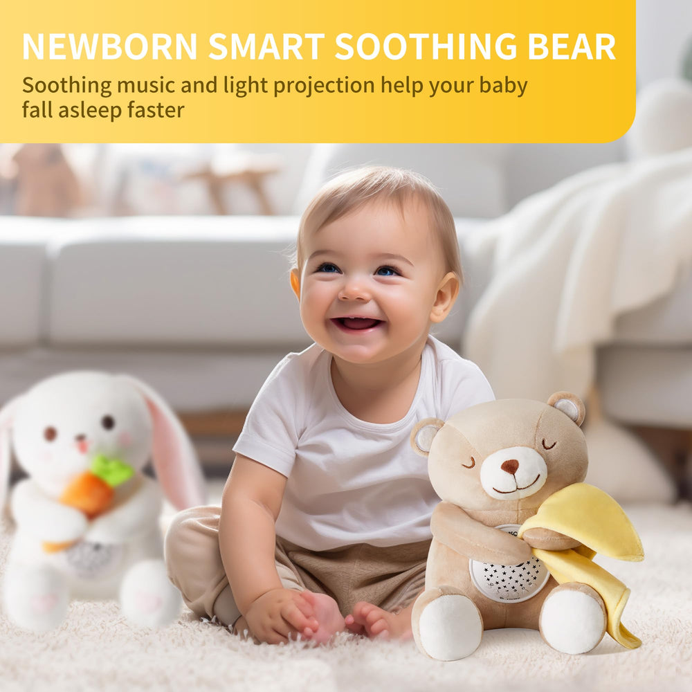APUNOL baby sleep soother 18 sounds provides lullabies and white noise