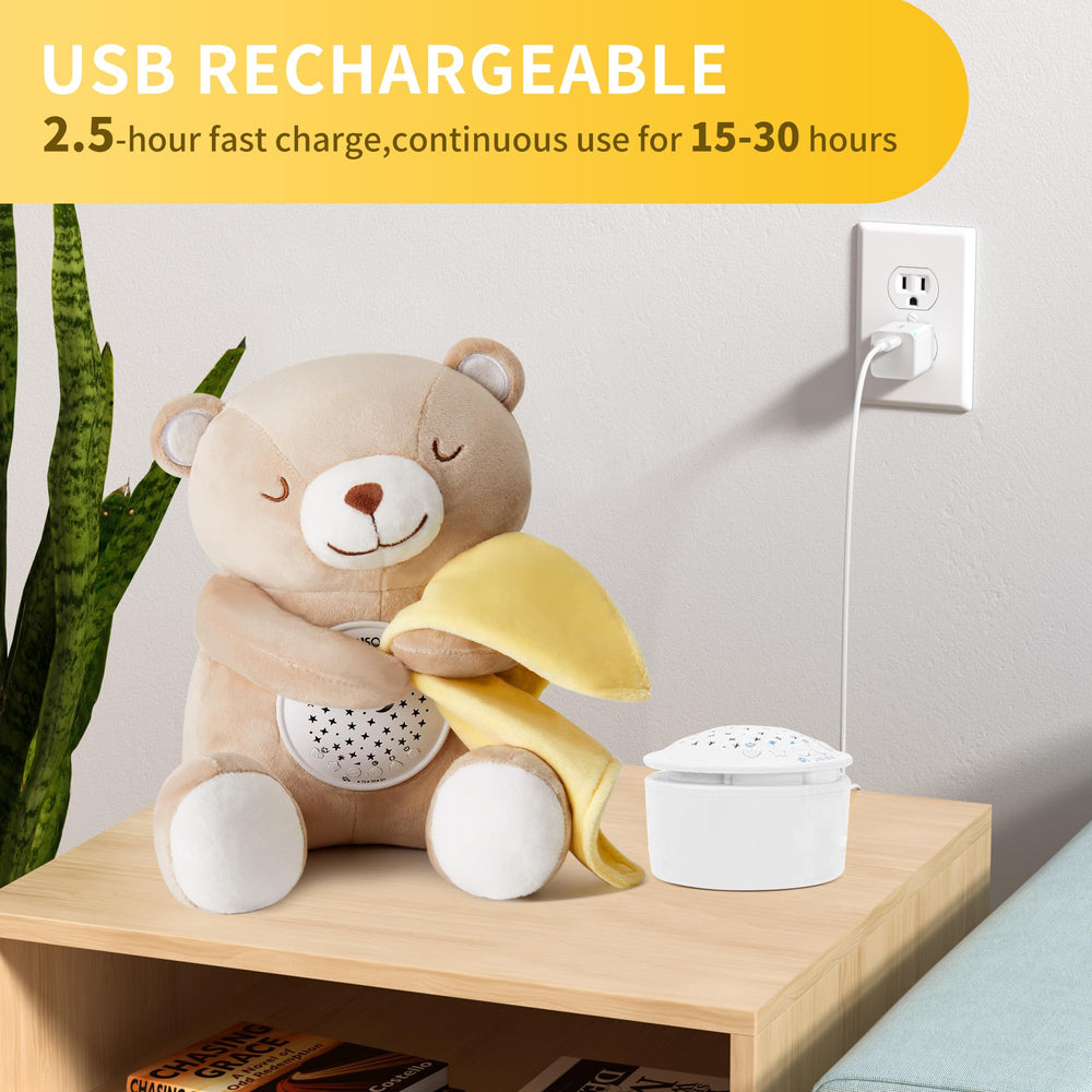 APUNOL portable hanging strap helps attach to crib, car seat, or stroller