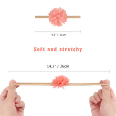 AQOKKA coral-suede-bow headband offers soft texture and easy outfit pairing.