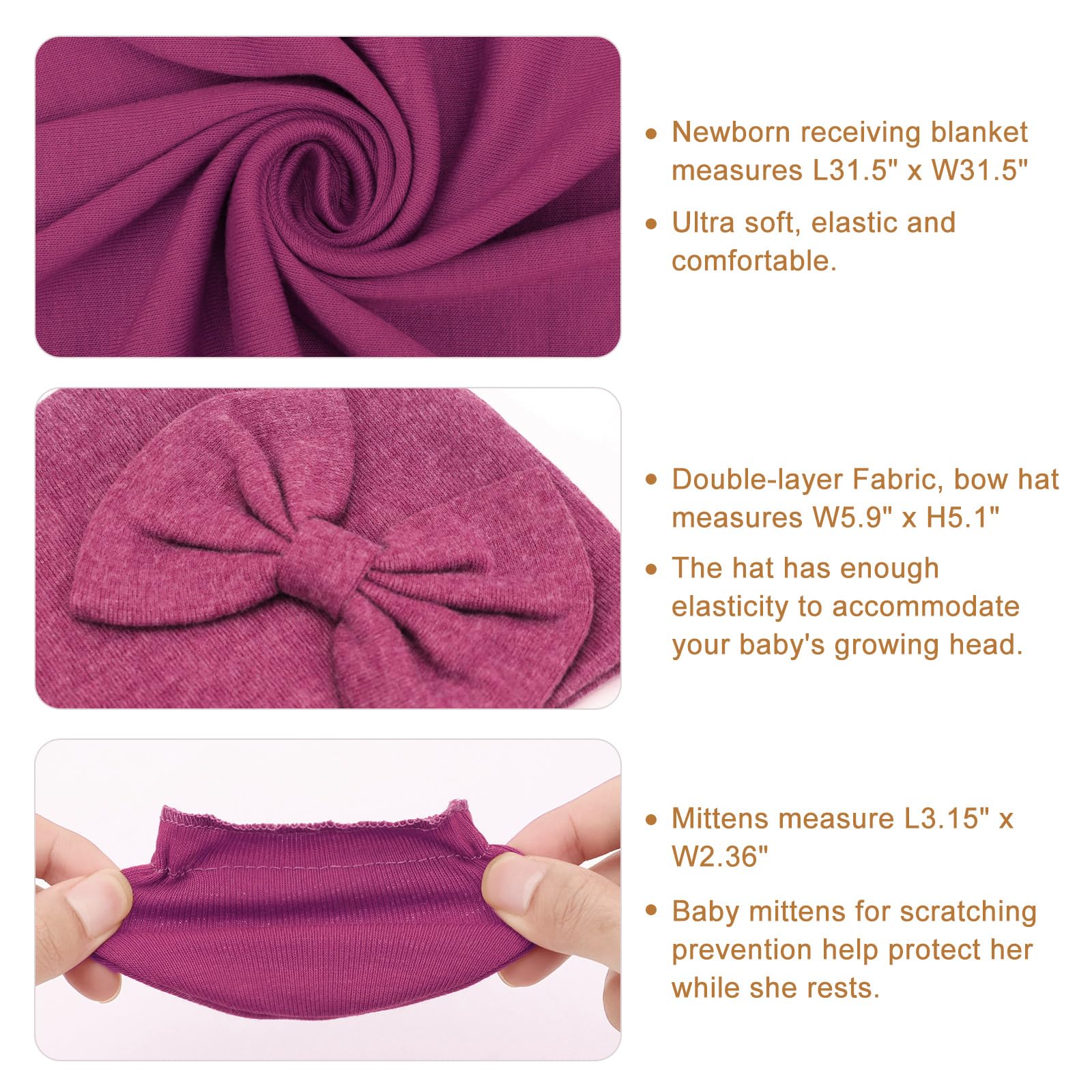 AQOKKA newborn mittens—soft, snug hand warmth and self-soothing.