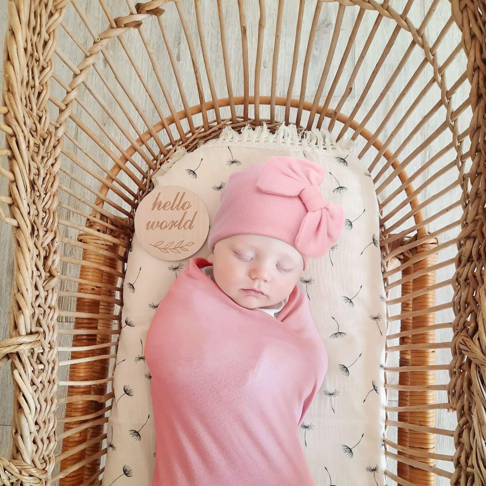 AQOKKA swaddle for hospital or home use offers versatile newborn essential.
