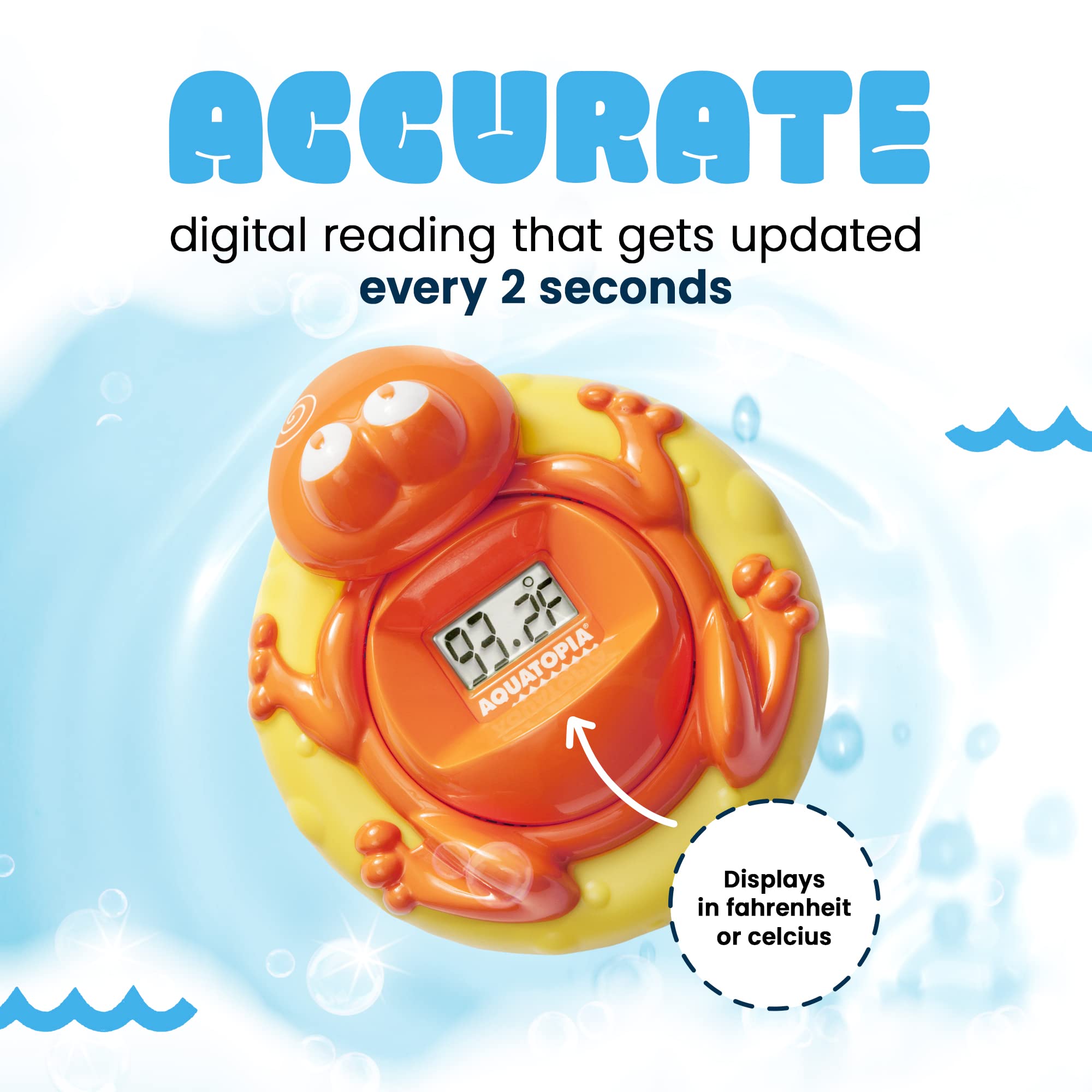 Aquatopia bath toy collection Fergus Frog adds playful routine