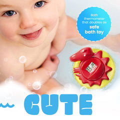 Aquatopia Charlie Crocodile alarm beeps when bath water is too hot or too cold