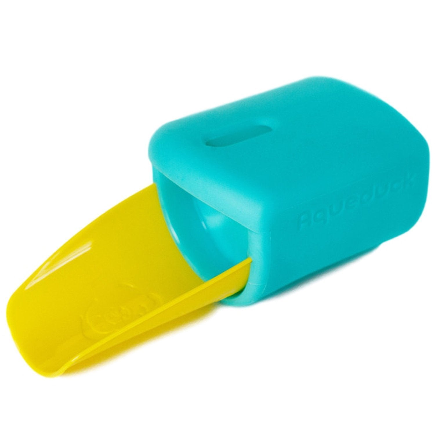 Aqueduck bath spout extender plus cover installation demonstrates quick, tool-free setup for bath time
