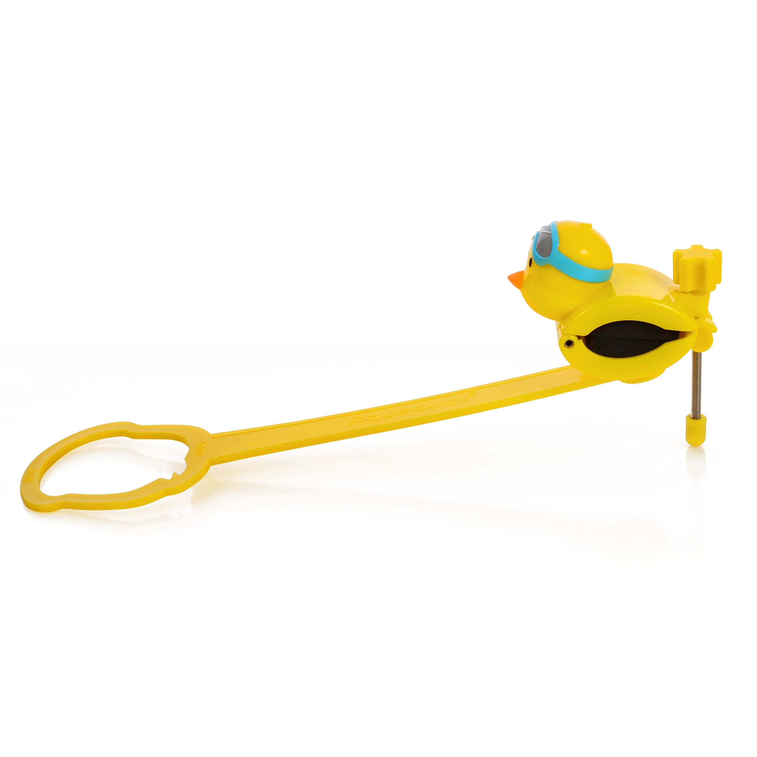 Aqueduck cold-side safety design keeps water temperature kid-friendly.