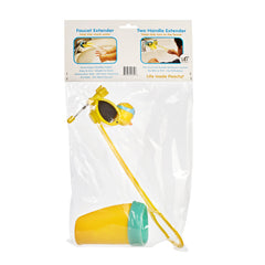 Aqueduck in use by a child, promoting independent hygiene routines.