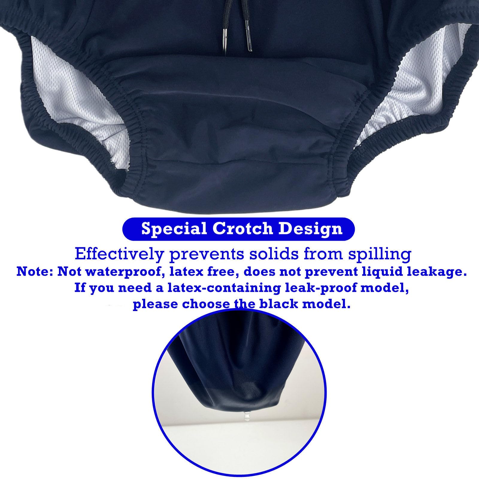 AQX cloth swim diaper machine washable for repeated use and savings