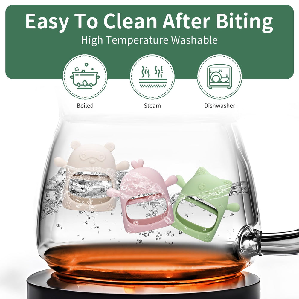 AQXYTK teething mitten on-the-go calming for busy parents