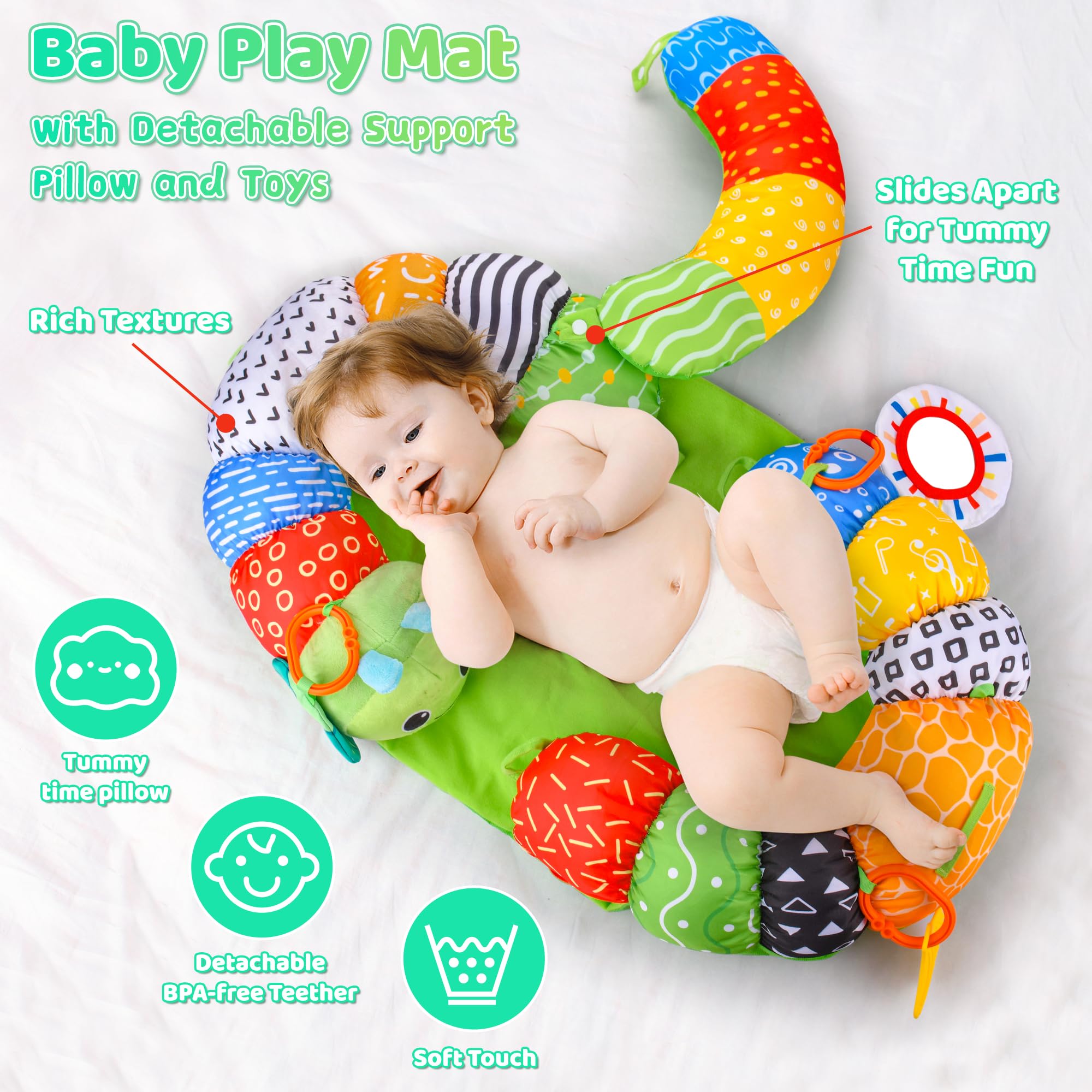 ARANEE baby-lounger-cushion: soft, skin-friendly cushioning for cozy play.