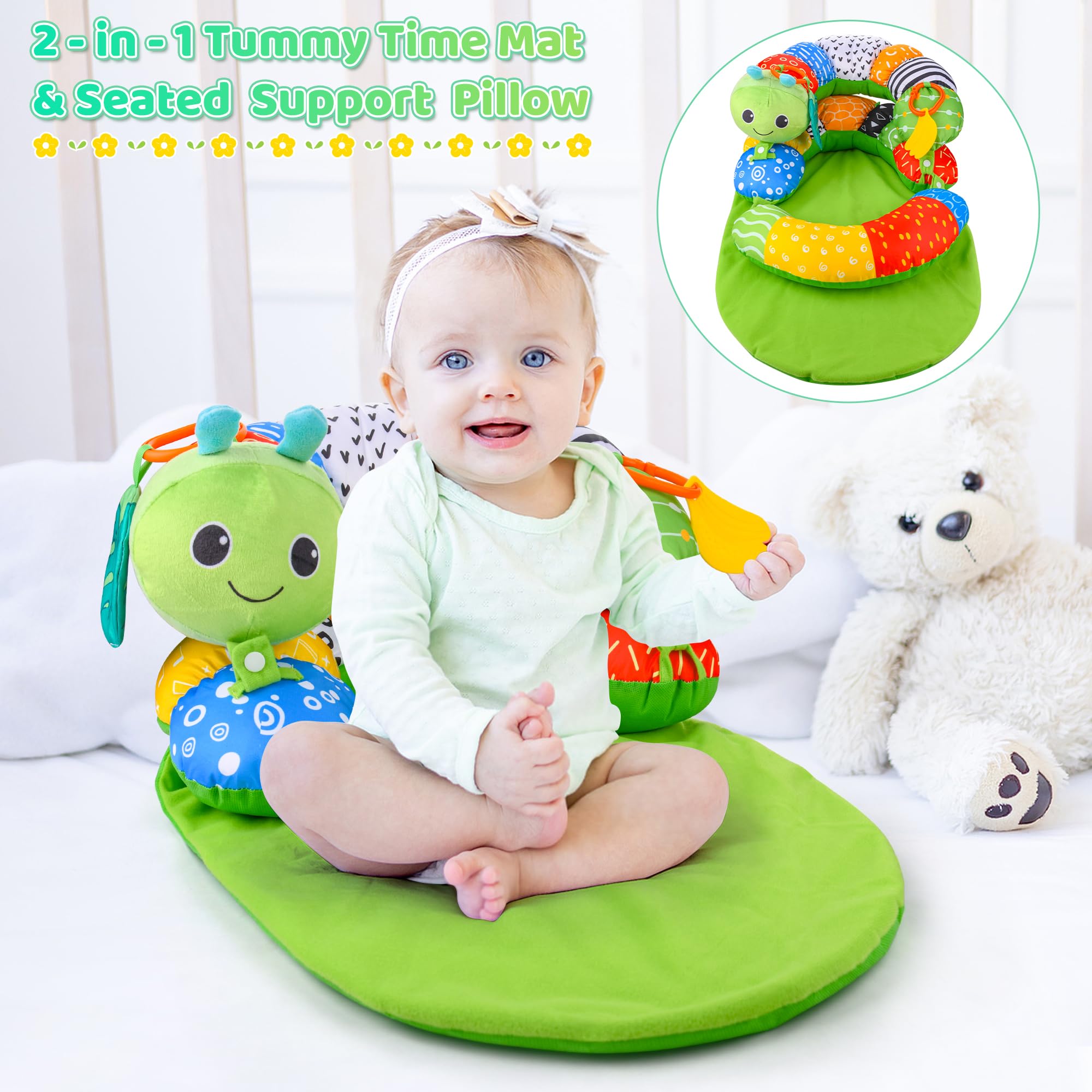 ARANEE seated-support-pillow-closeup: comfy C-shape seat for supported, safe transitions.