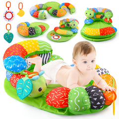 ARANEE tummy time mat play-setup: inviting textures for early movement.