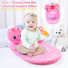 ARANEE baby teether pink provides safe chewing during exploration