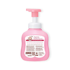 Arau Baby Foam Body Soap lavender-foam closeup showing rich, gentle lather.