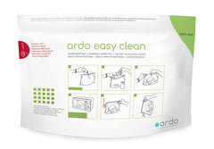 ARDO Easy Clean bag holding bottles and pump accessories safely.