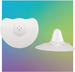 ARDO Tulips Nipple Shields 16mm side profile shows ultra-thin silicone for comfort.