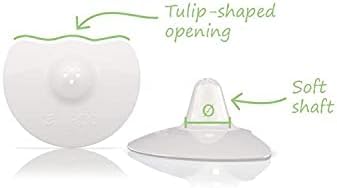 ARDO Tulips Nipple Shields compact packaging for easy storage.