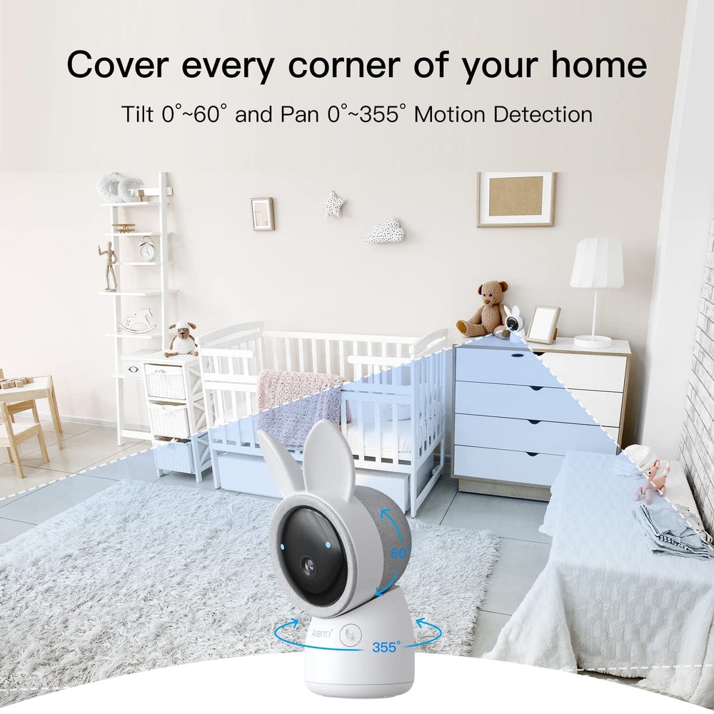 ARENTI Baby Monitor 3T SD card storage for local backups and privacy