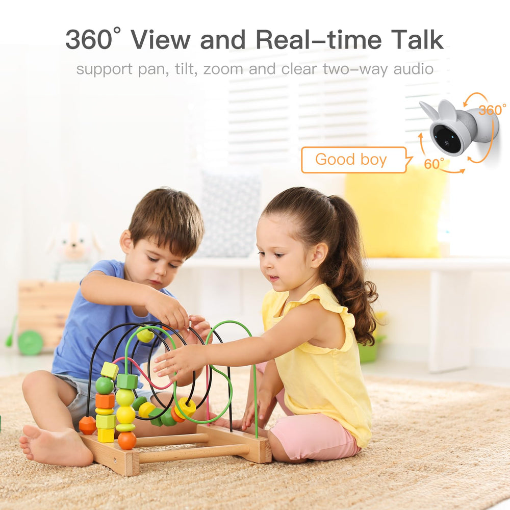 ARENTI Baby Monitor cry detection notices baby's cues