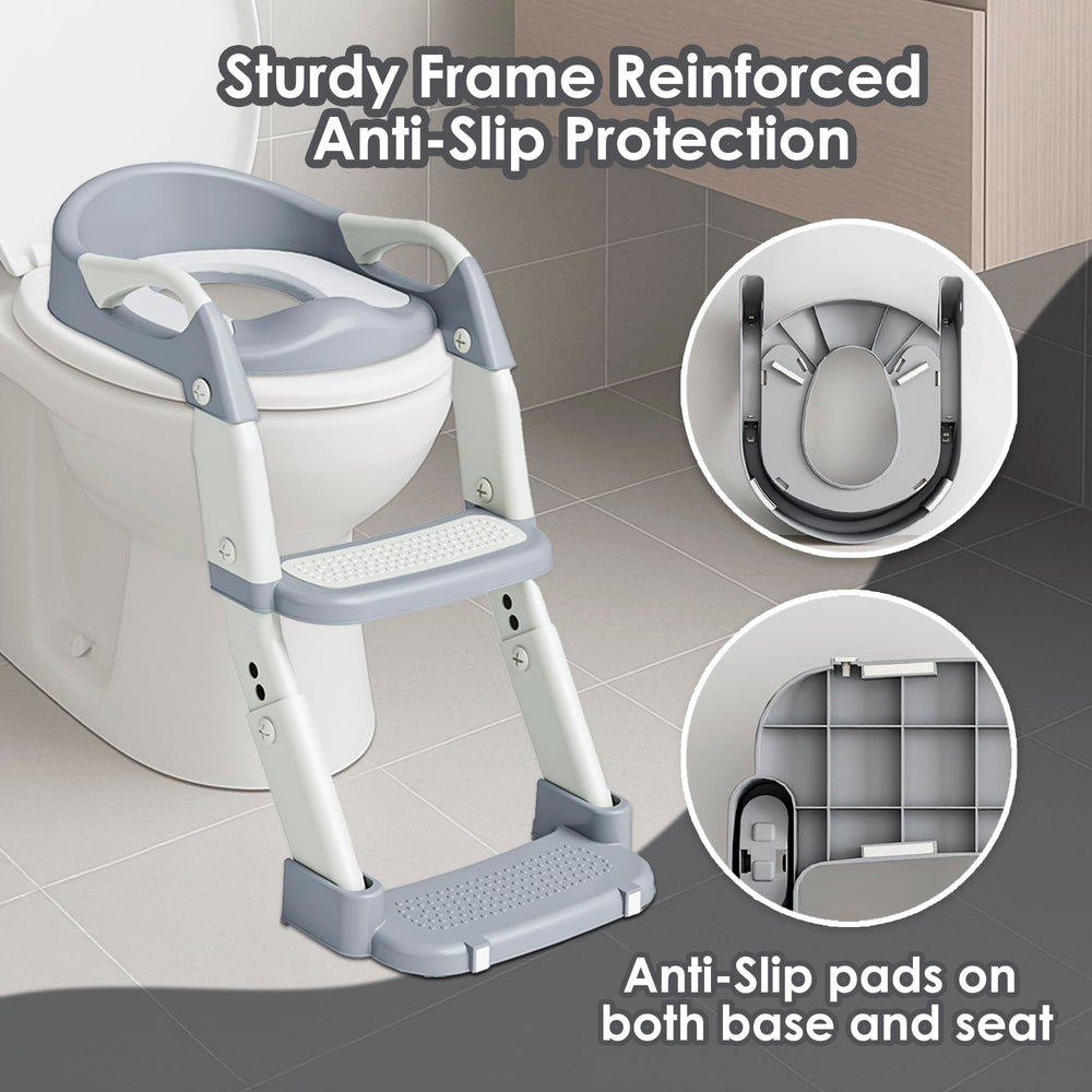 Argenens 3-in-1 Potty Seat height adjustable adapts to growth