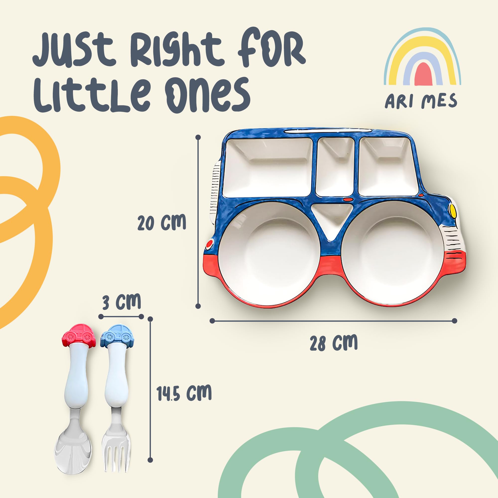 ARI MES car-plate-gift for toddlers suggests a delightful, practical birthday surprise