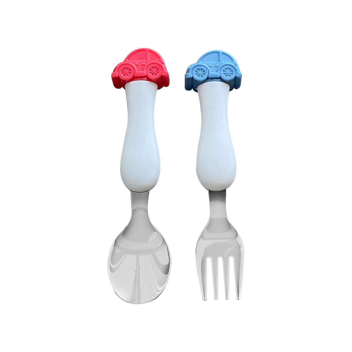 ARI MES toddler car-utensils spoon: ergonomic grip for easy self-feeding during meals.