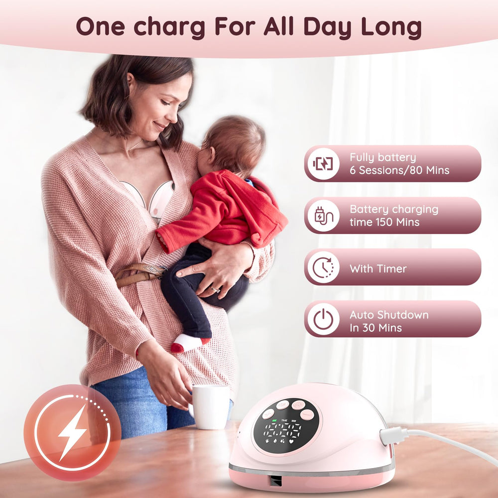ARICHOMY ergonomic breast arc design provides comfortable fit for various shapes.