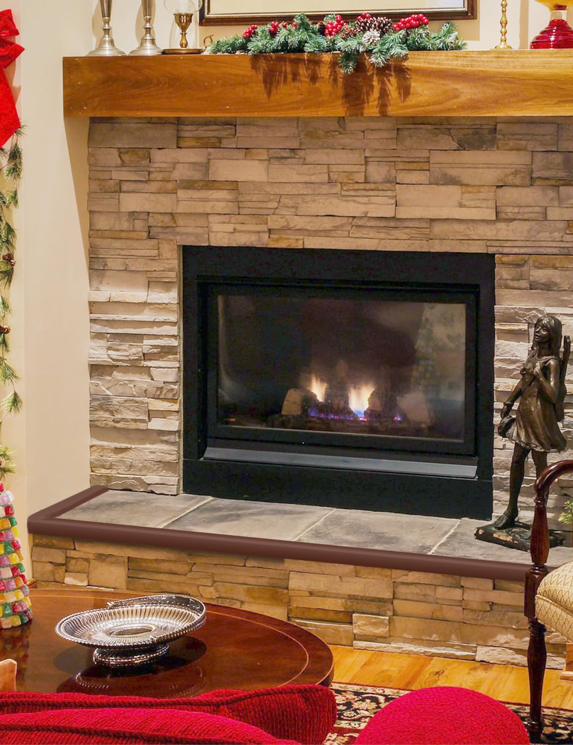 Arinbeb corner guard in a cozy living room boosts safety.