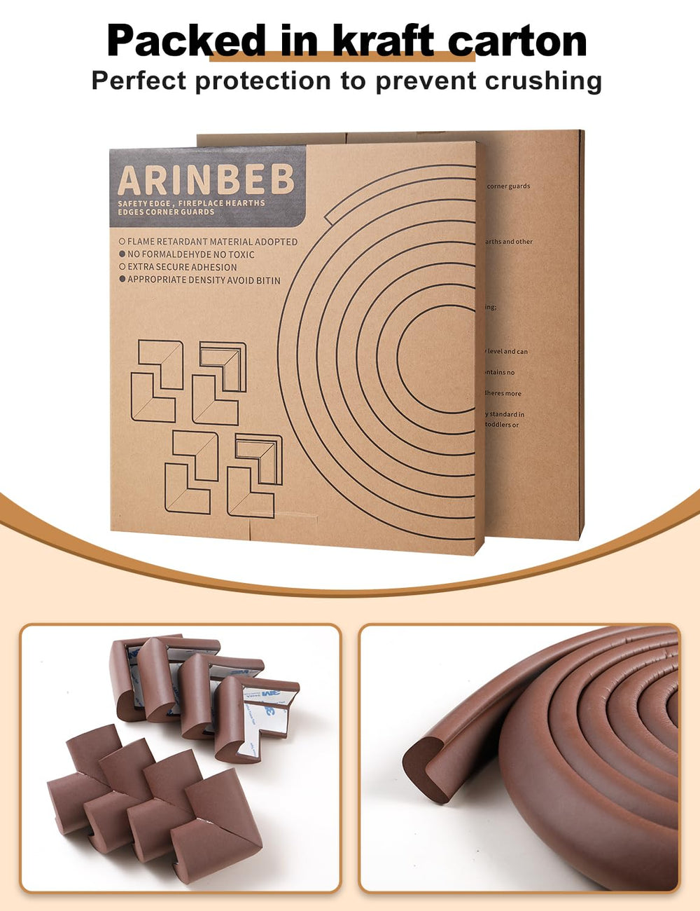 Arinbeb easy-clean surface enables quick maintenance around hearth.