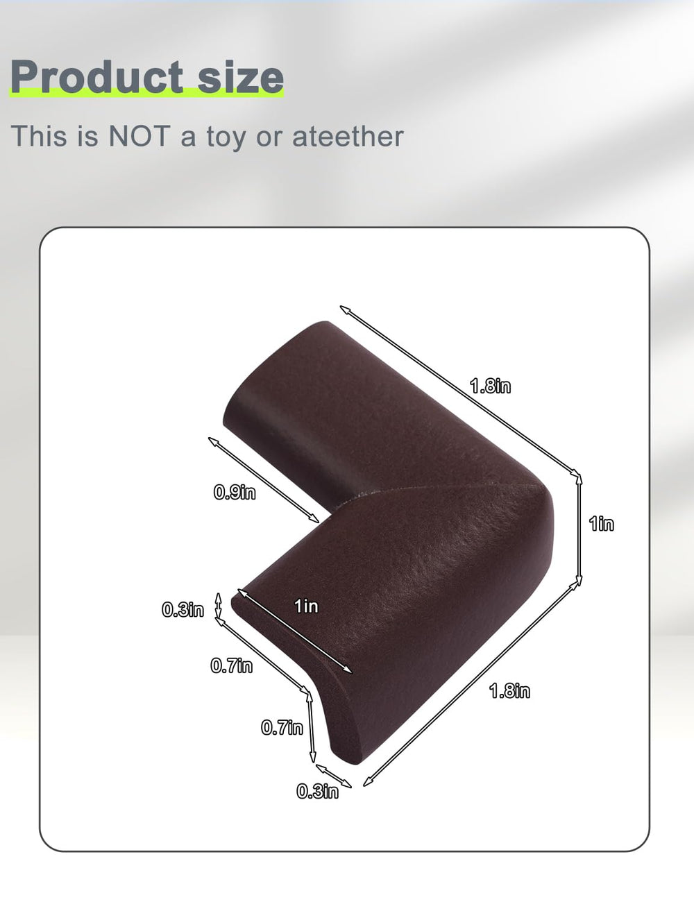 ARINBEB premium double-sided tape ensures stable attachment to furniture.