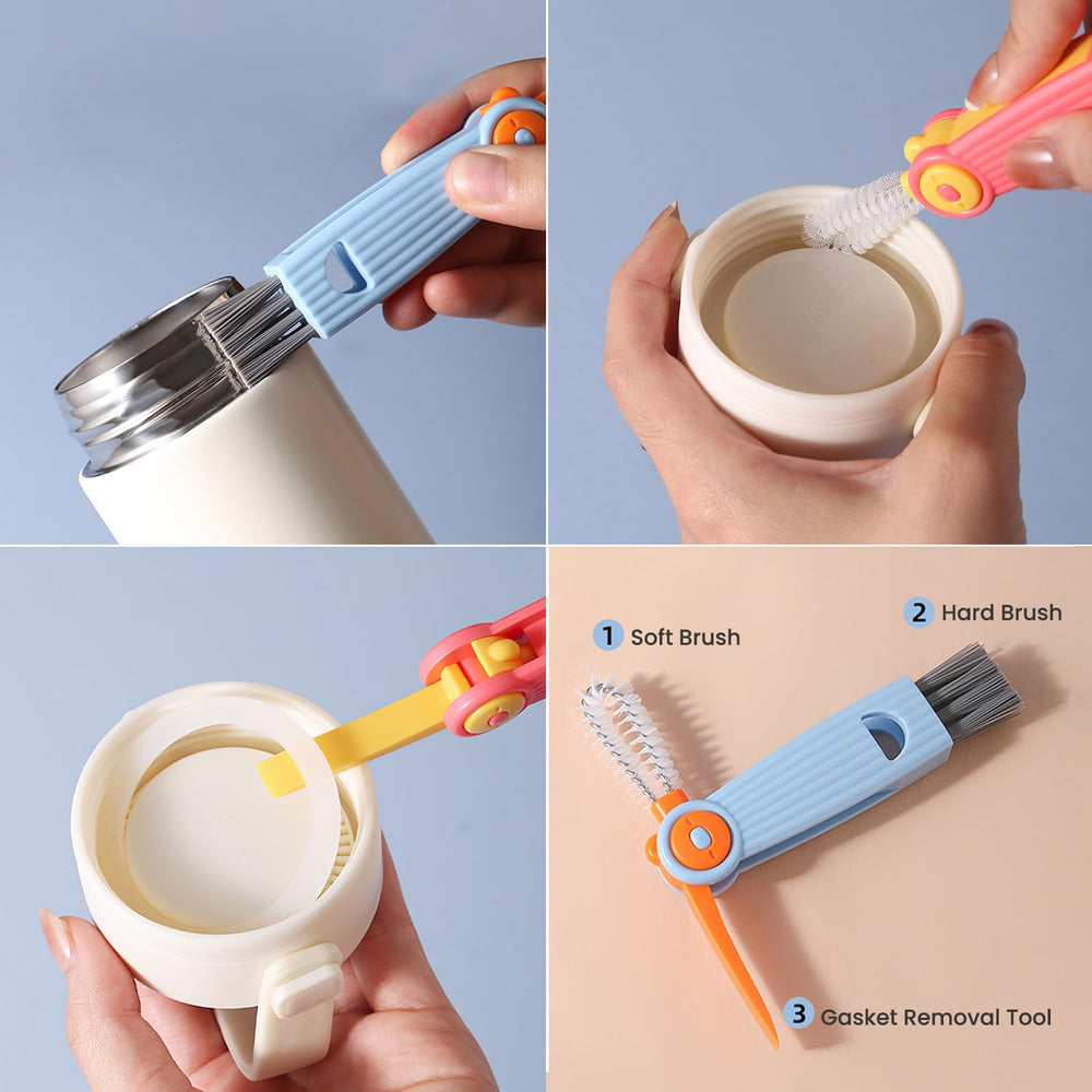 Ariseno 5-in-1 set assembled for complete kitchen cleanup