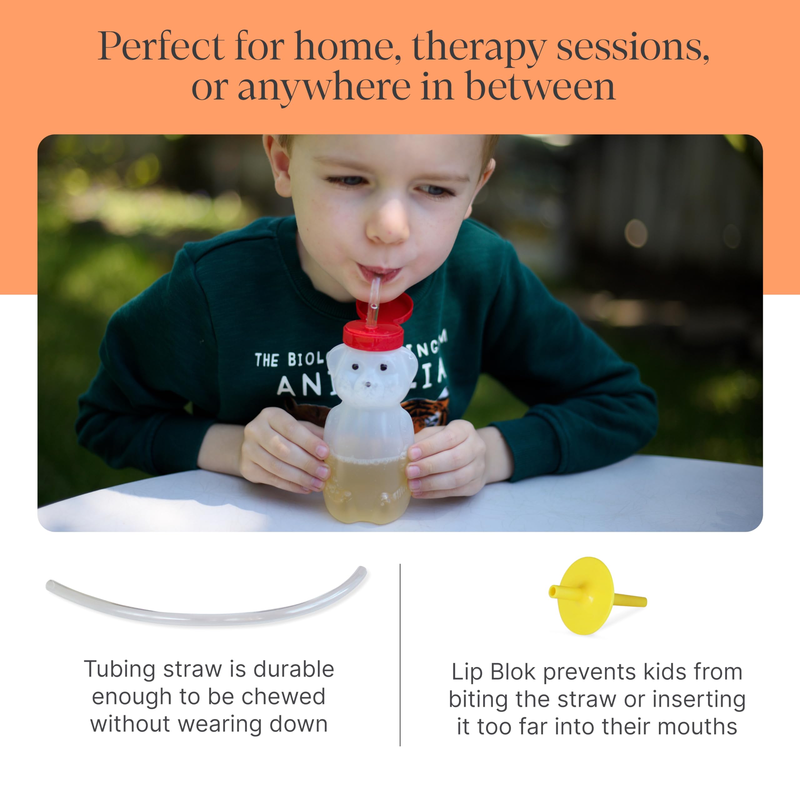 ARK Therapeutic Bear Bottle Kit in-use-therapy showcases home or clinic versatility.
