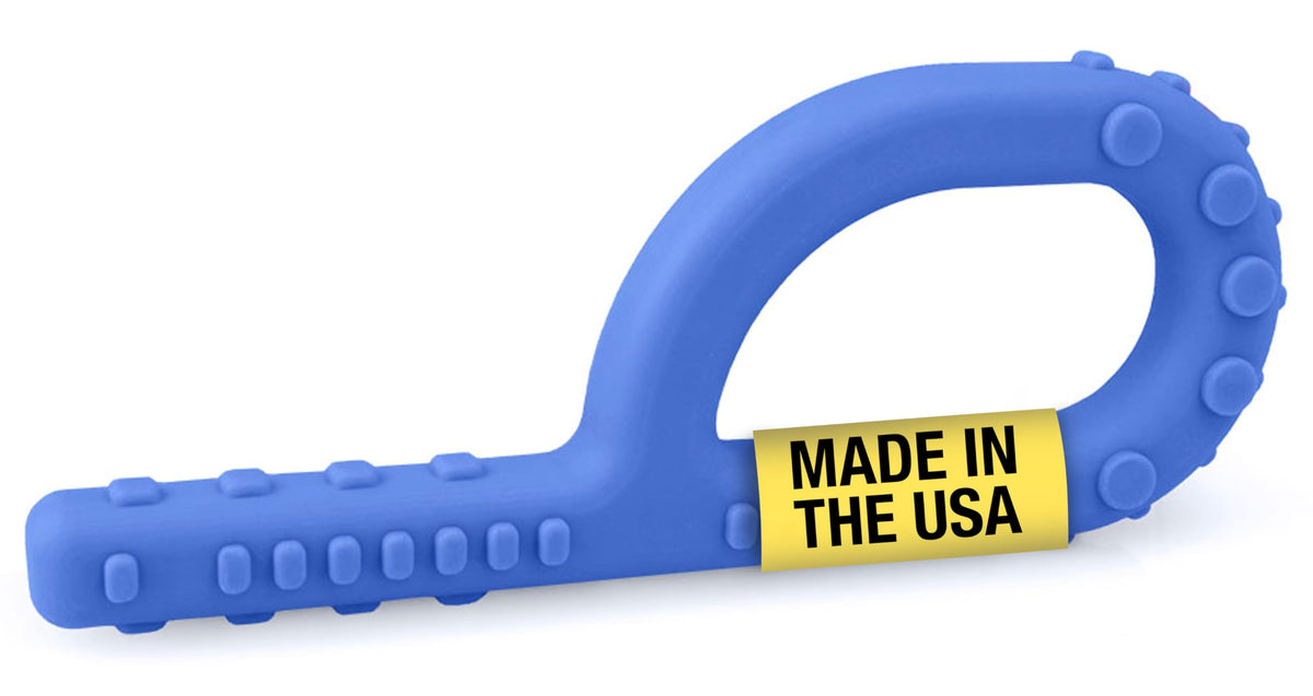 ARK Therapeutic Textured Grabber XXT closeup textures for varied oral sensory input and focus tasks