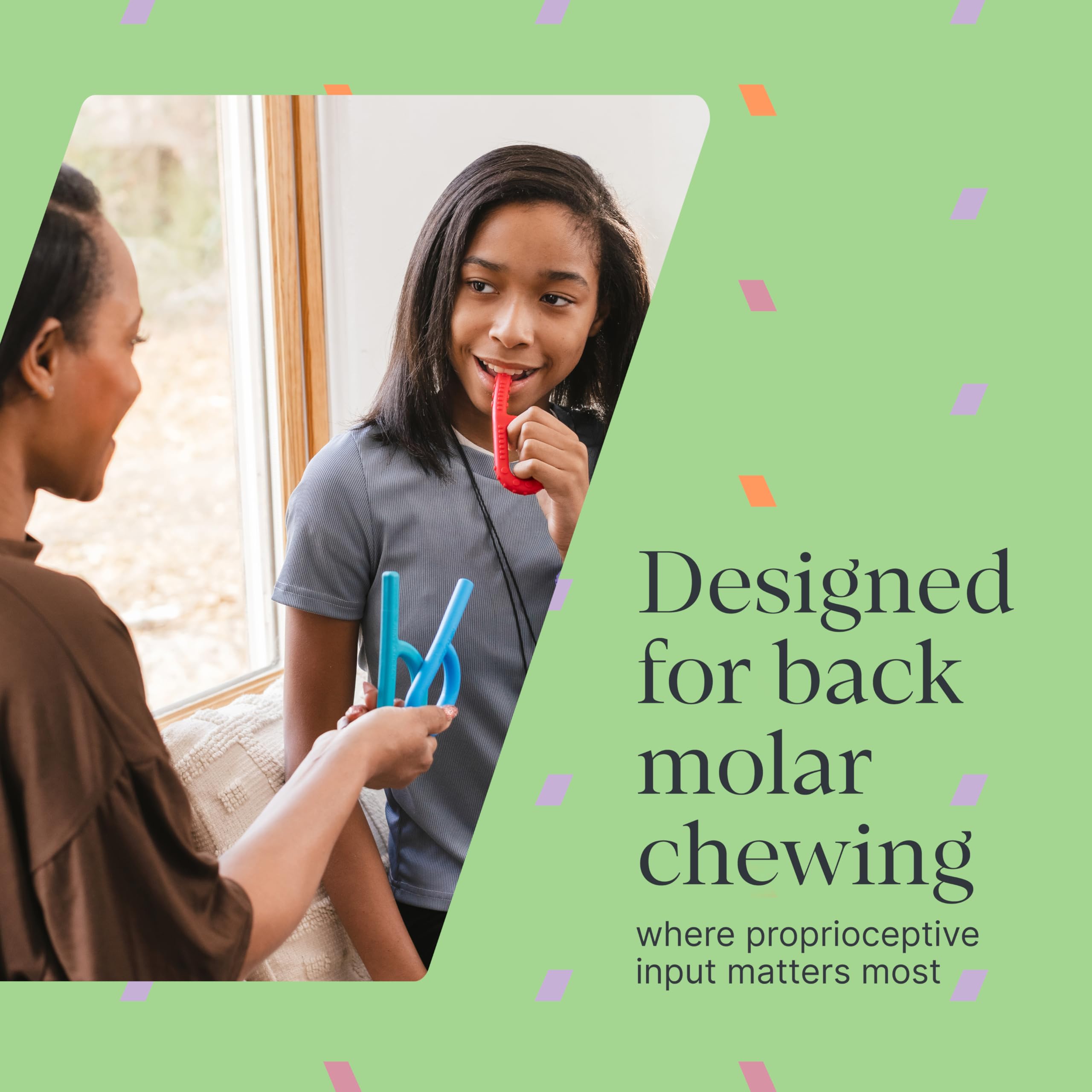 ARK Therapeutic Textured Grabber XXT durable material supports daily chewing routines