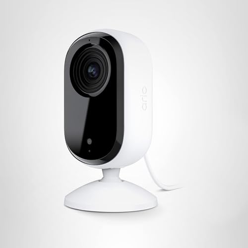 Arlo Essential Indoor Camera 2K quick setup supports DIY installation in minutes.