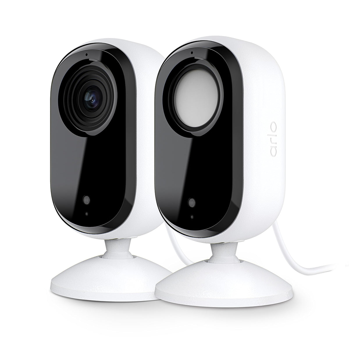 Arlo Essential indoor camera setup guide shows quick Wi-Fi setup for instant home monitoring.