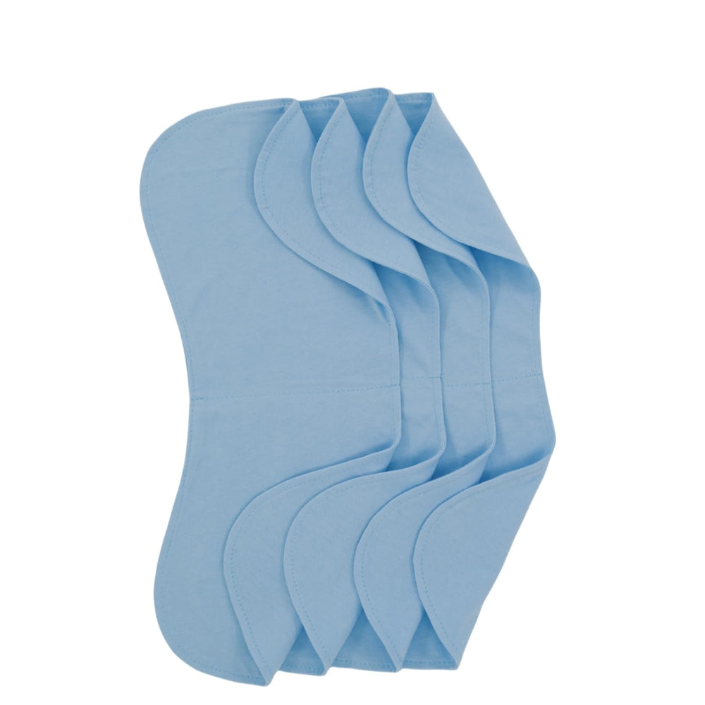 Arnzion baby burp cloths blue set ideal for feeding time and travel