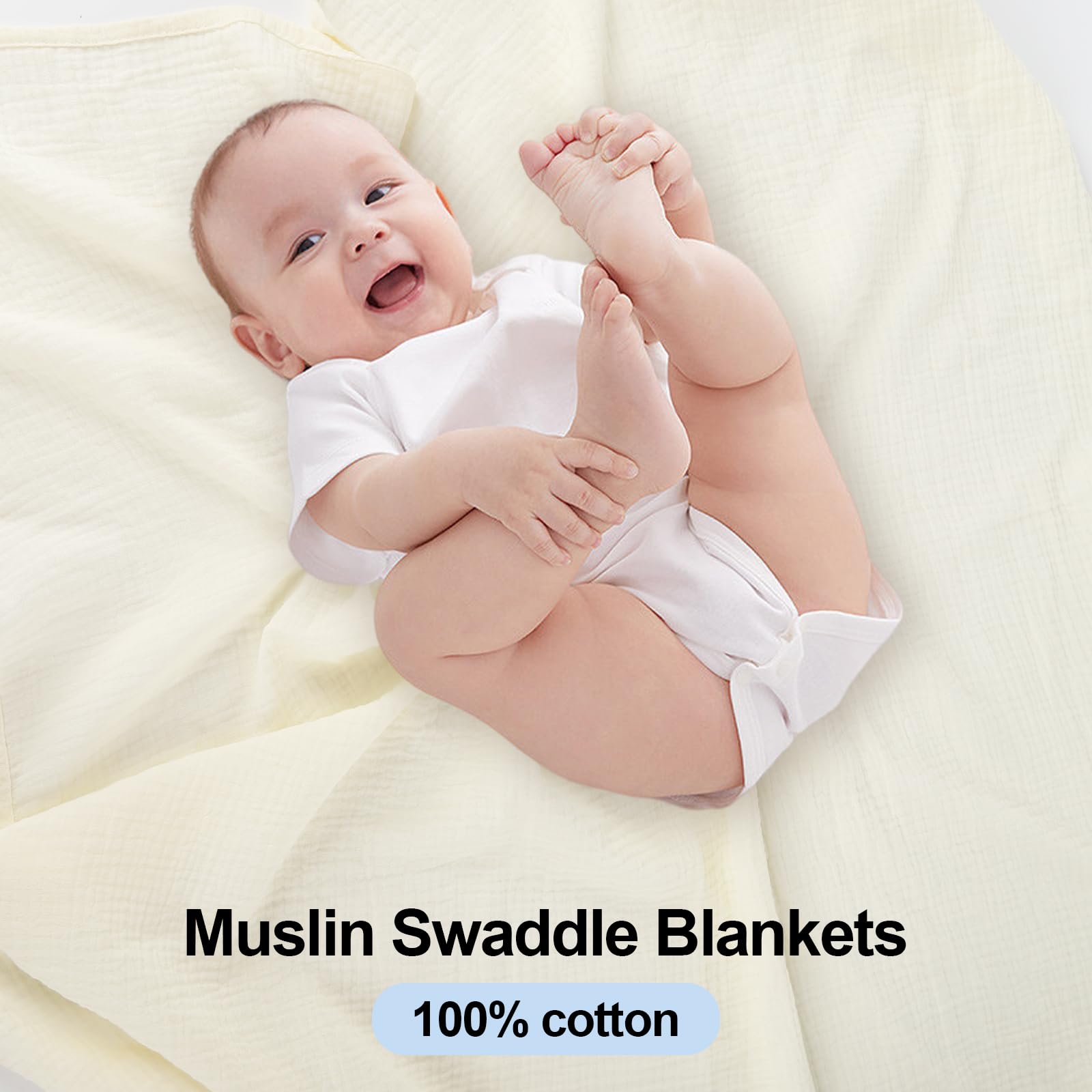 Arnzion muslin swaddle nursing-cover use case shows discreet feeding on the go