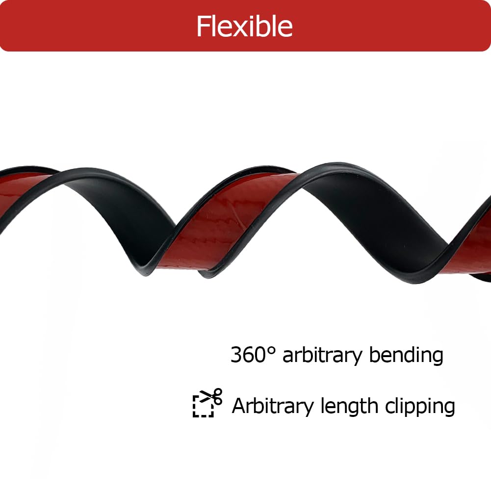Aroilder customizable edge trim cut-to-fit for cabinets and tables