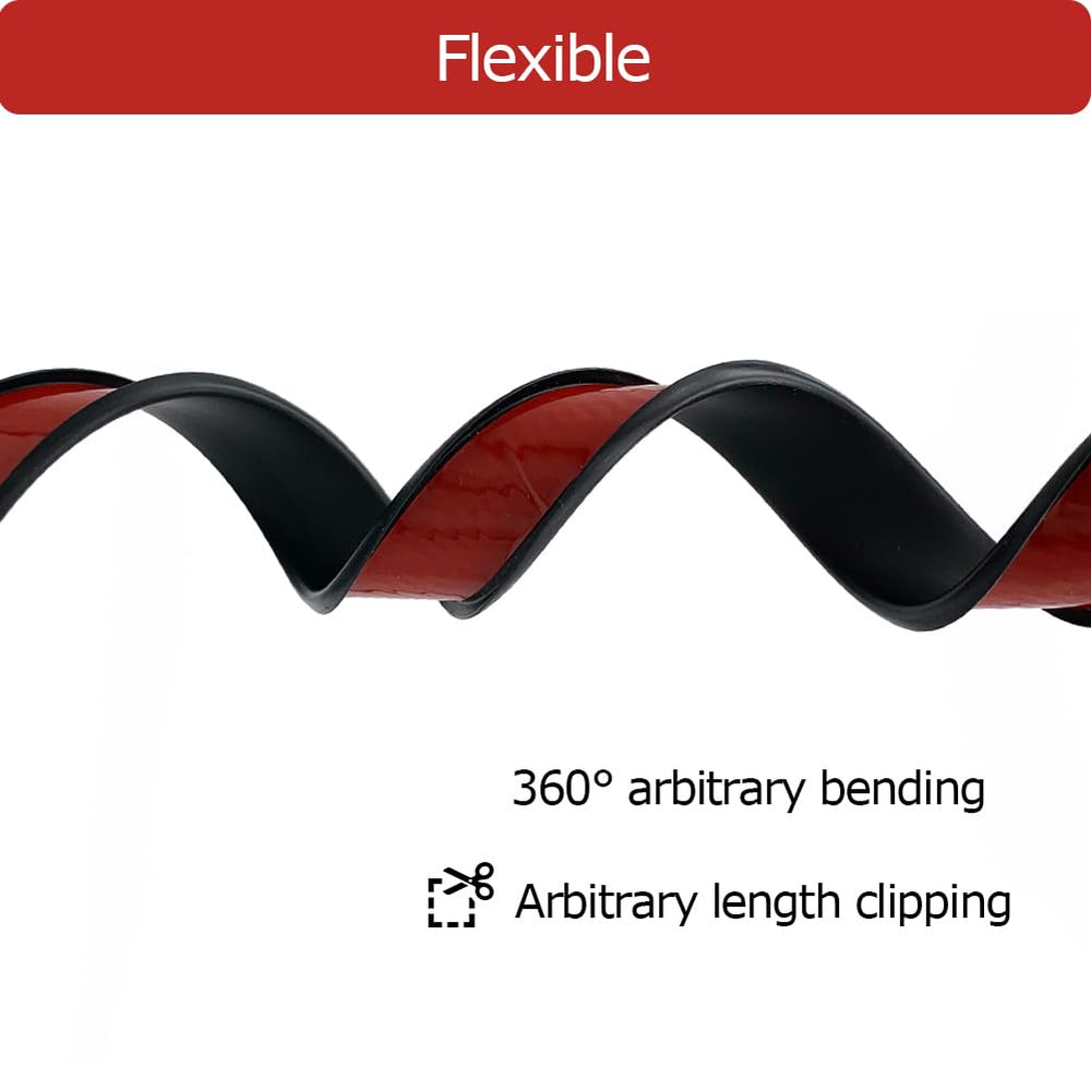 Aroilder customizable edge trim cut-to-fit for cabinets and tables