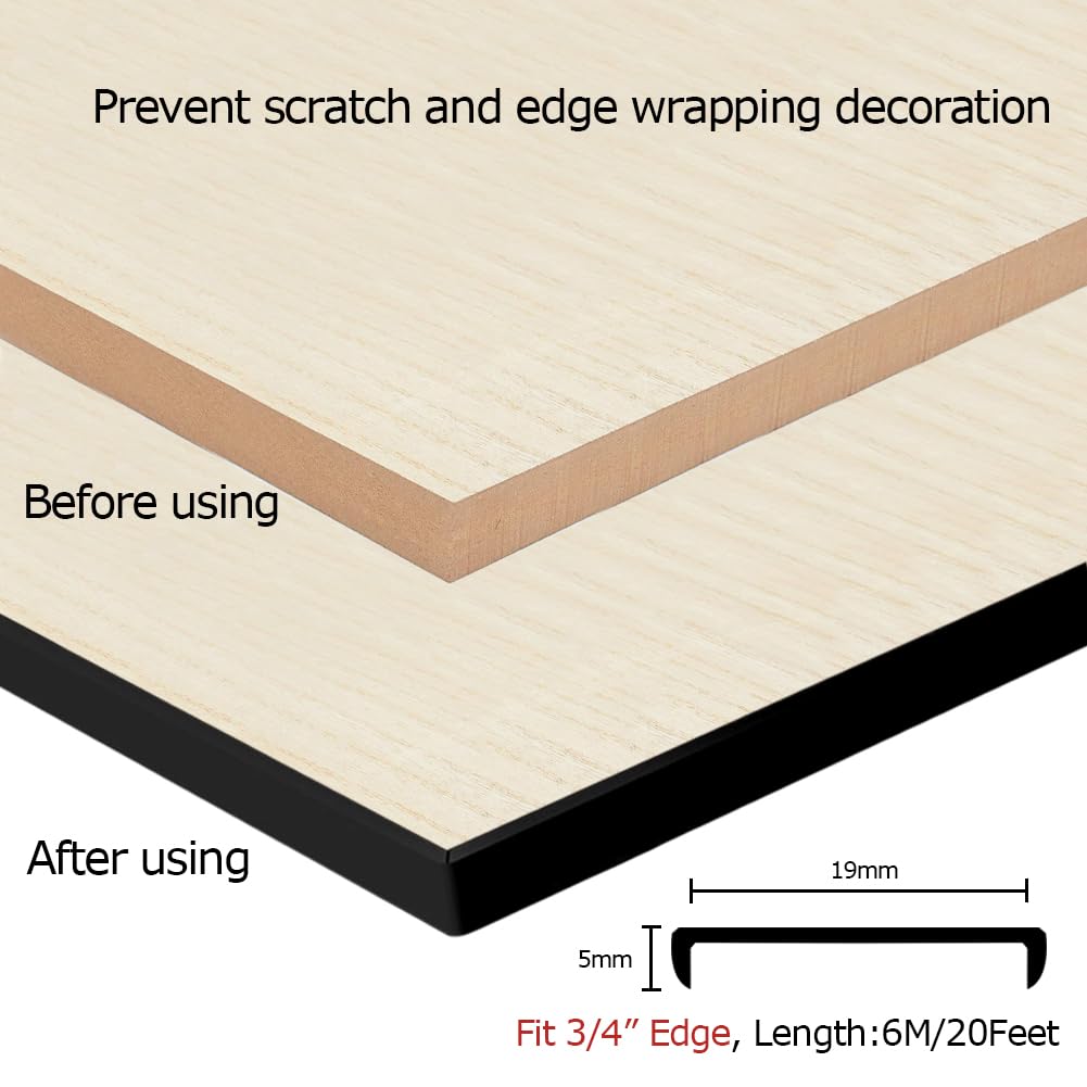 Aroilder self-adhesive edge banding applied to wood surfaces for quick DIY install