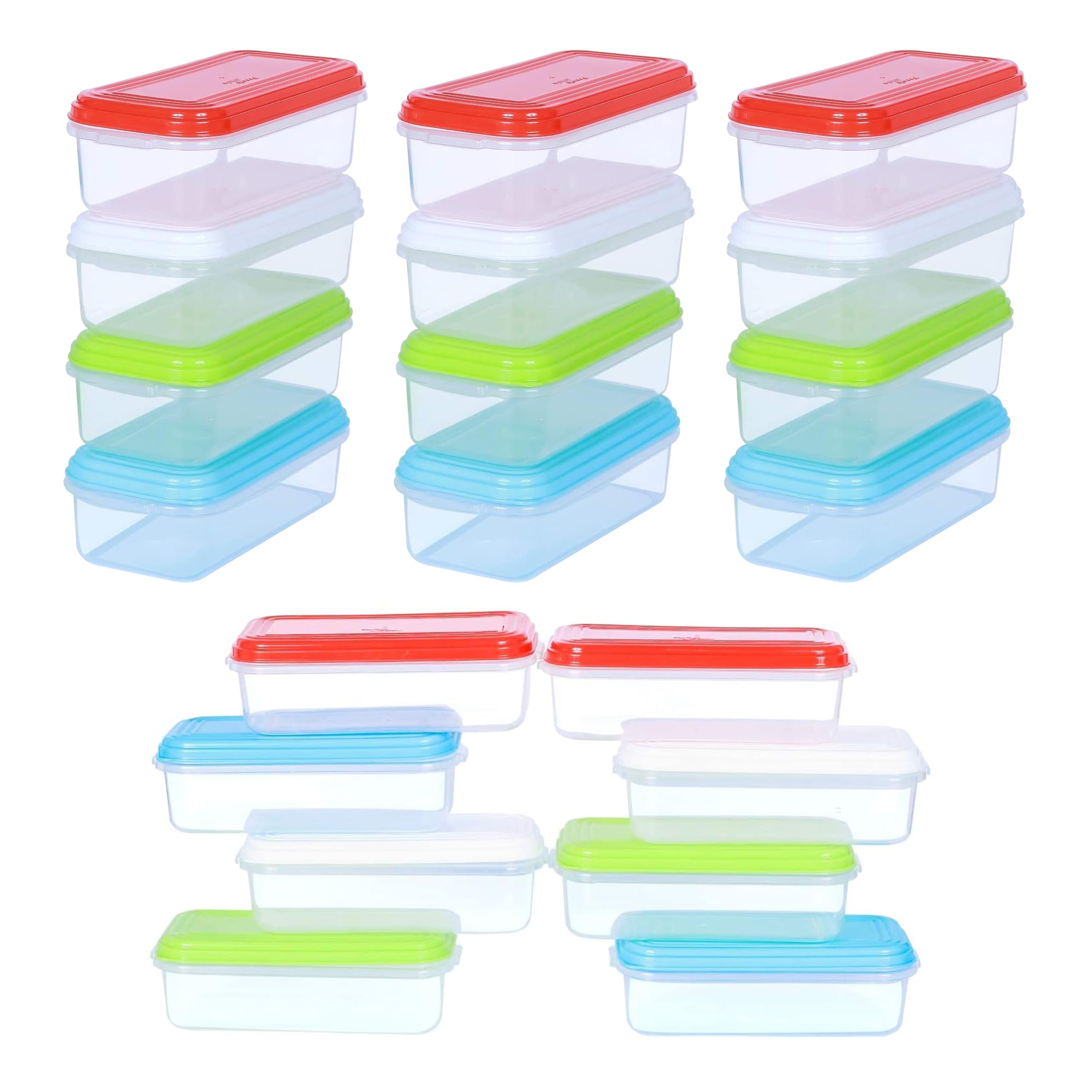 ARSUK 8oz freezer container with lids proving secure, leakproof storage for meals and snacks.