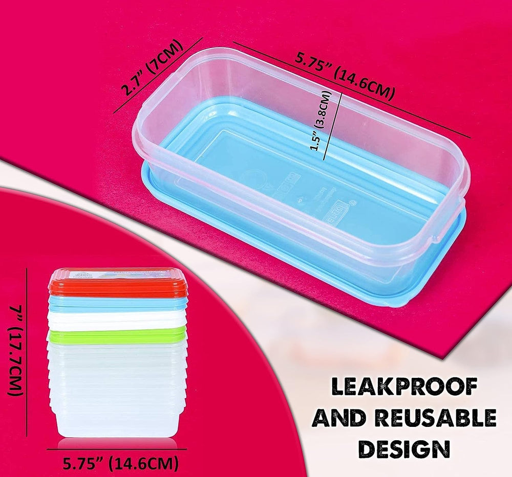 ARSUK 16-pack set supports portioning for kids' lunches, picnics, and on-the-go snacks.