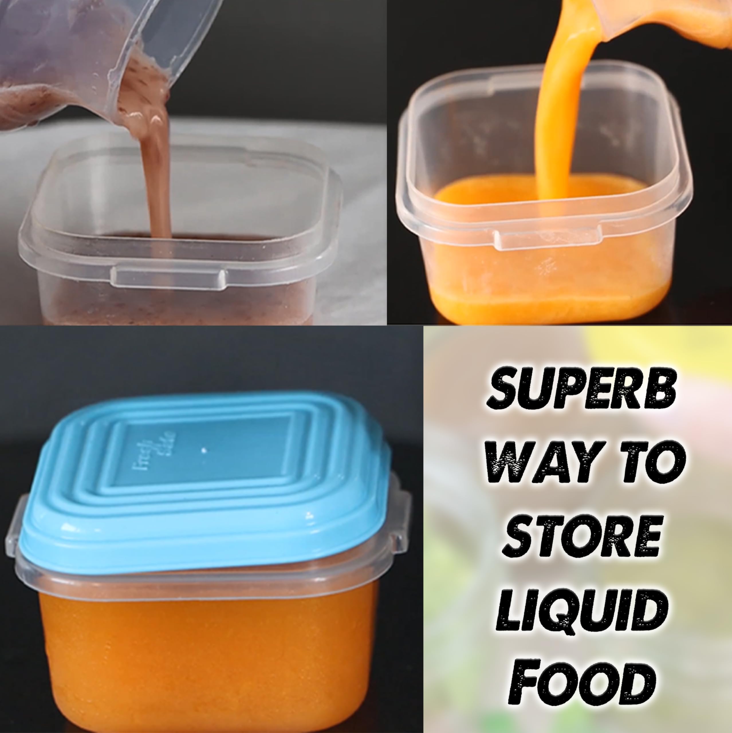ARSUK fridge-friendly containers keep meals visible and plan-friendly