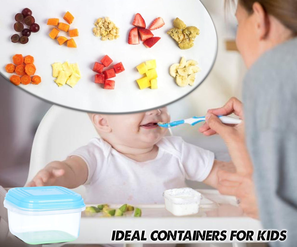 ARSUK travel-friendly snack containers fit in bags and purses