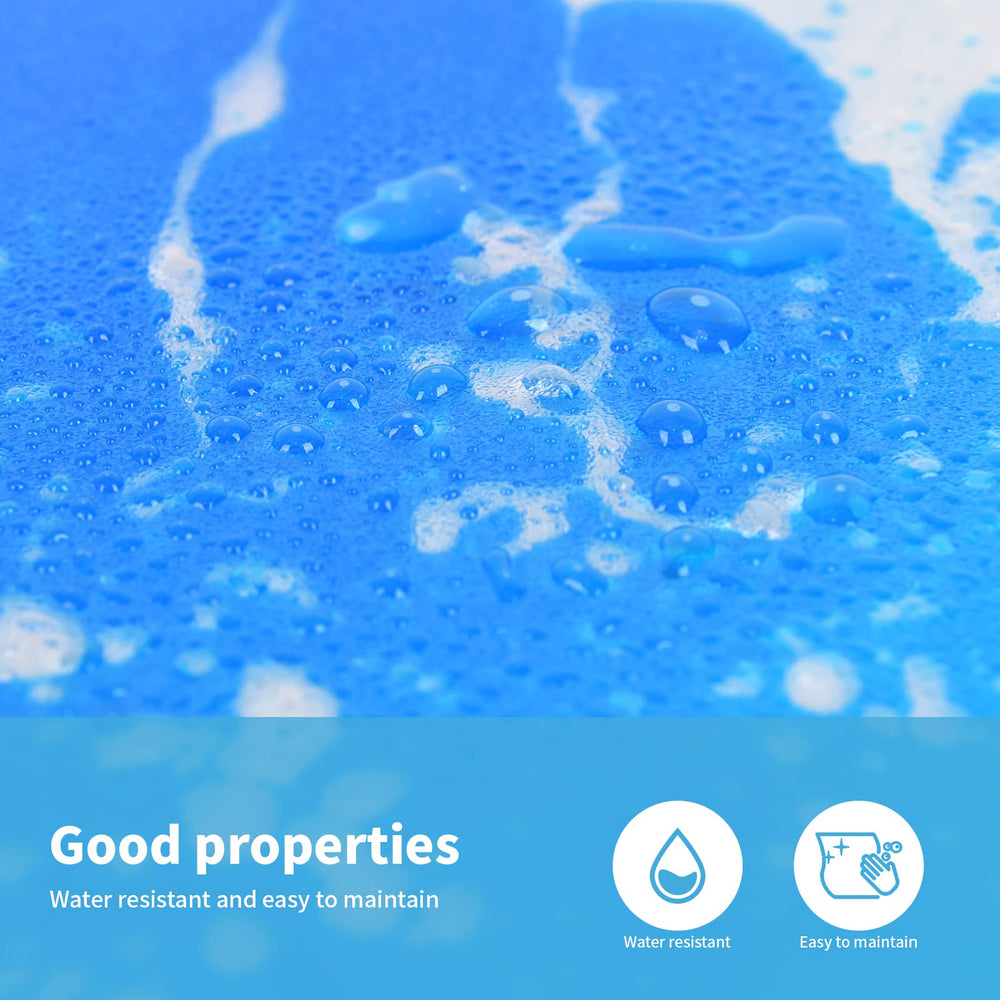 Art3d Liquid Fusion tile design supports easy cleaning between uses