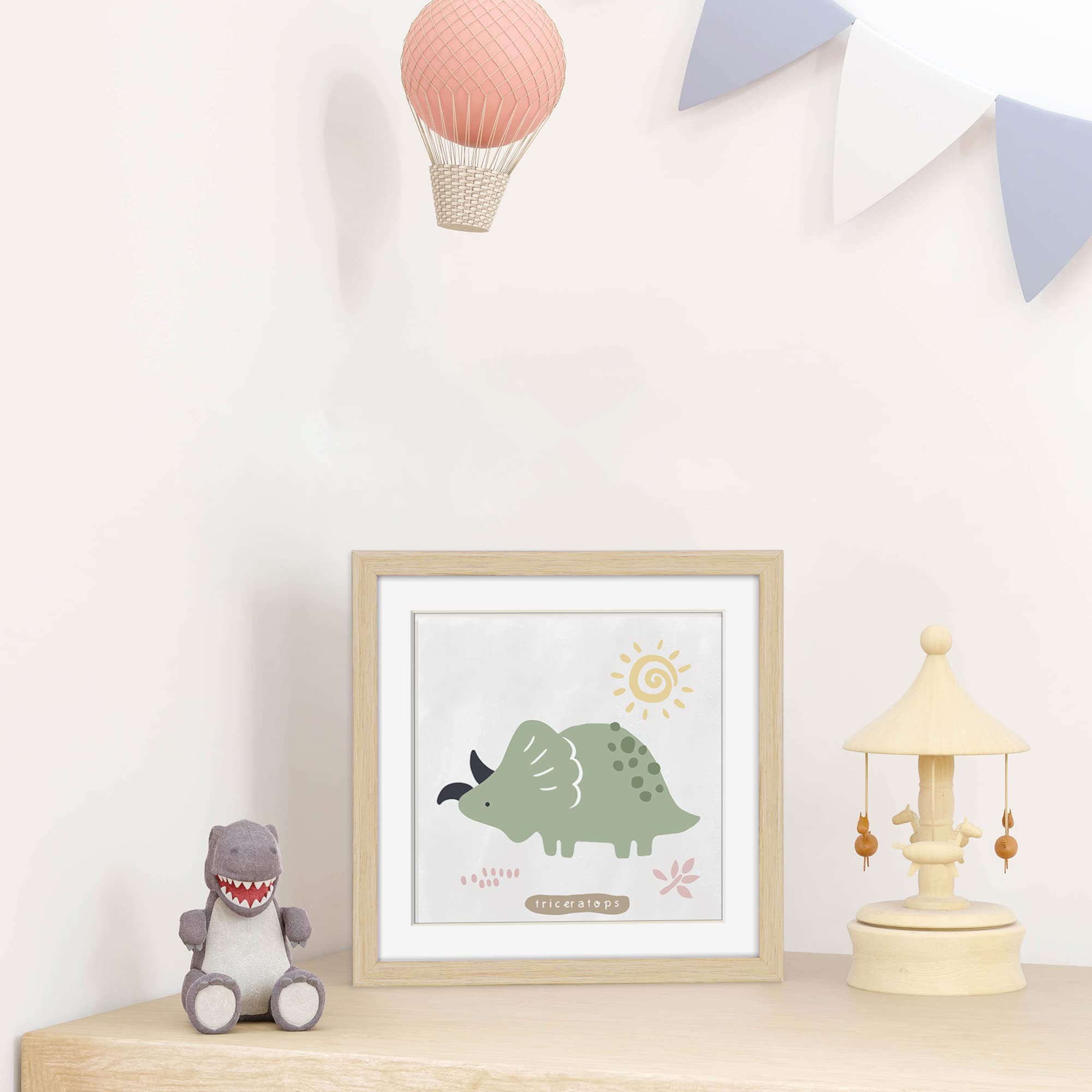 ArtbyHannah 10x10 inch prints suit playrooms, nurseries, and baby shower decor.
