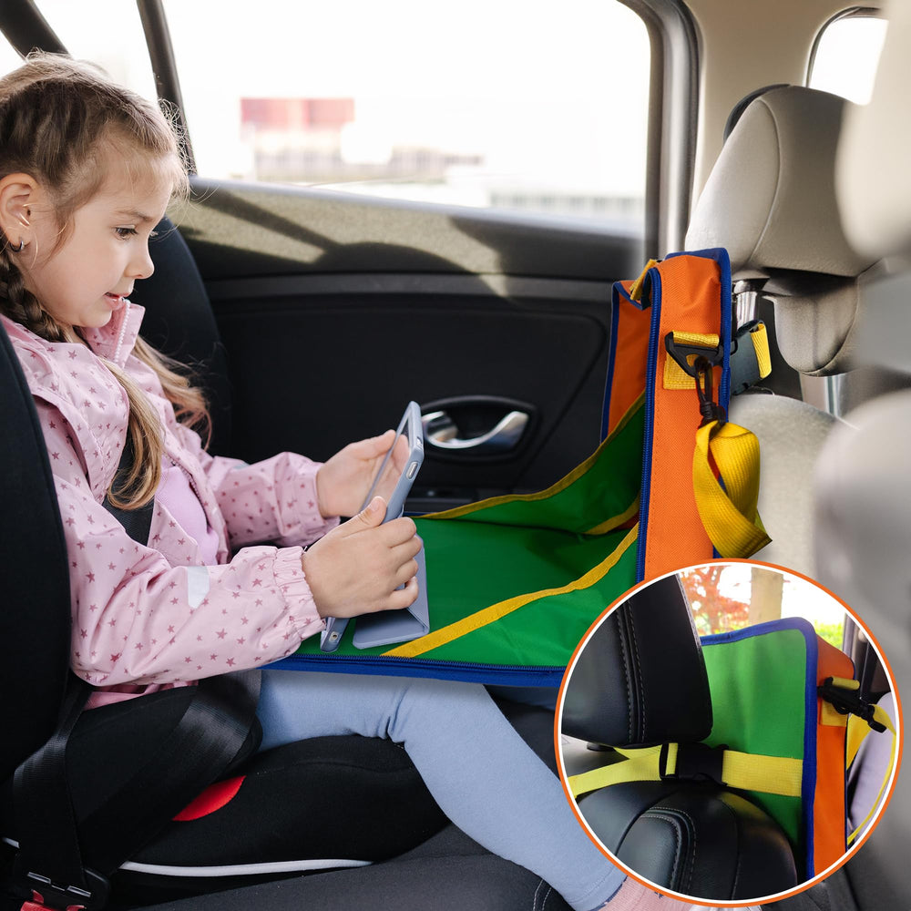 ArtCreativity Travel Tray includes sixteen crayons for colorful creativity.
