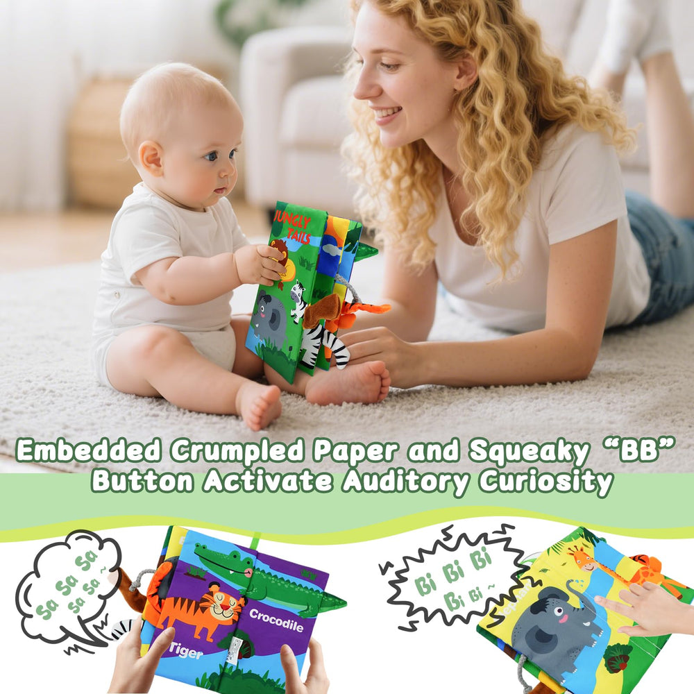 ArtCredit high-contrast illustrations support early focus and visual development.